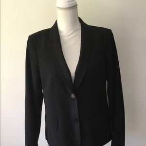 Calvin Klein 2 button women’s black blazer.  14P
